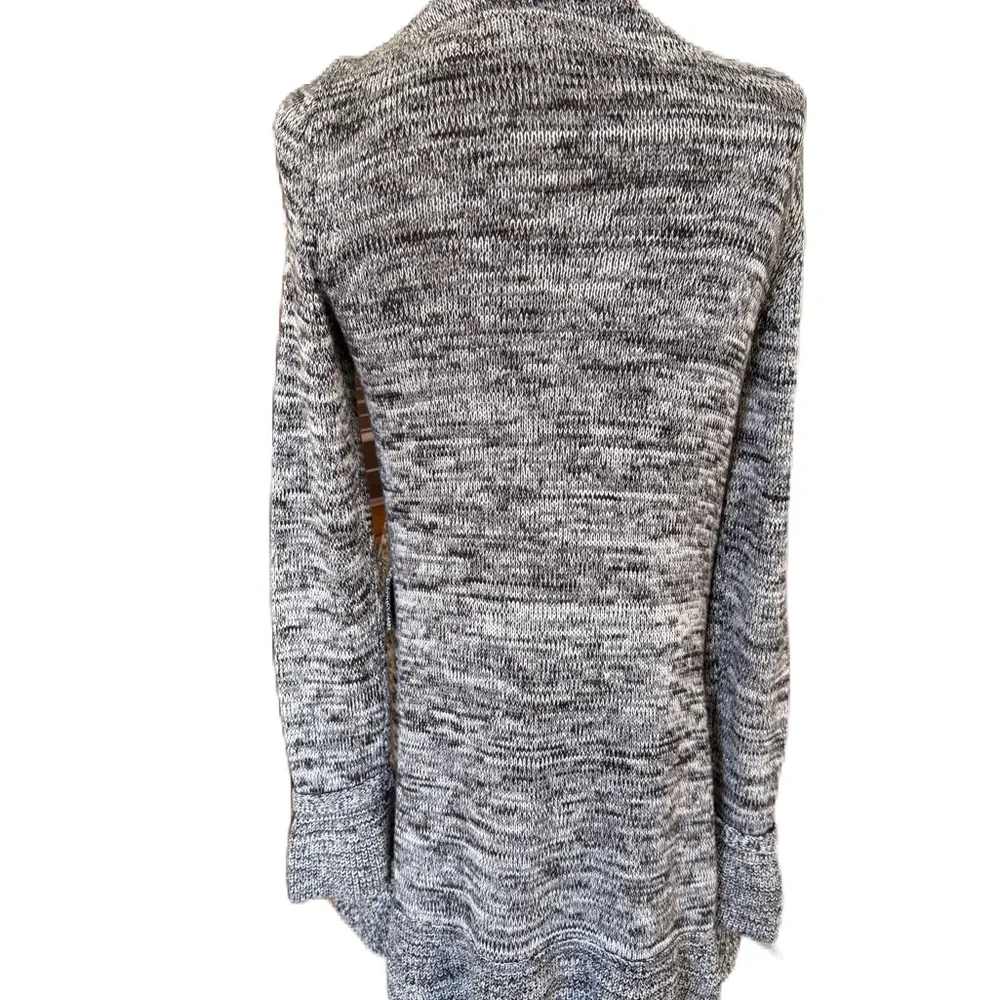 White House Black Market Black and White Shrug/Cardigan. Size small
